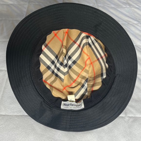 Rare Vintage Burberry Fedora 7 1/4 main image 7